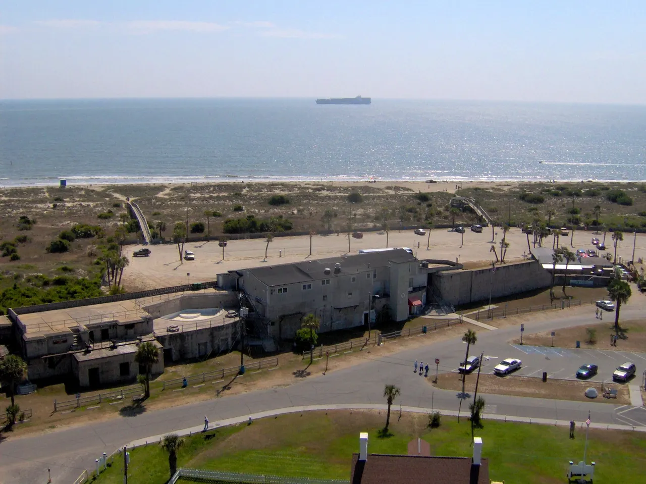North Beach, seen from the Tybee lighthouse.